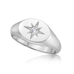 STAR SIGNET RING