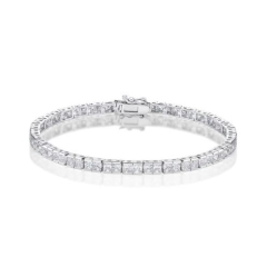 2.5mm, TENNIS B'L, PRINCES BEZEL, 21cm