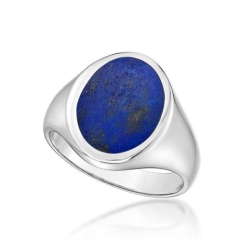 LAPIS SIGNET RING