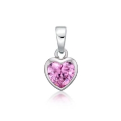 HEART PINK 6mm