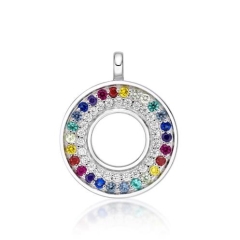 2 ROW, 1 RAINBOW , 1 CZ,CIRCLE DISK