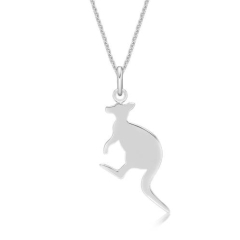 KANGAROO CHARM, PROFILE with chain