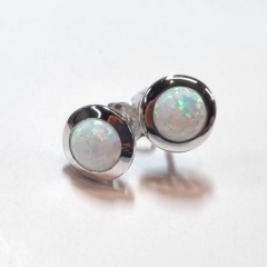 6mm SYN OPAL, BEZEL STUDS