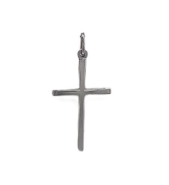 SILVER CROSS, MED. THIN AND WEDGED