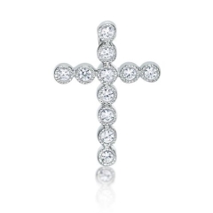 MILL GRAIN CROSS, MED.